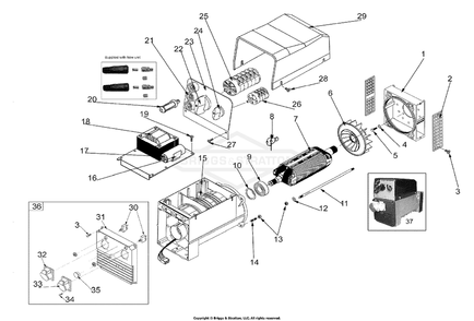 Part Location Diagram of 102569GS Briggs and Stratton Alternator